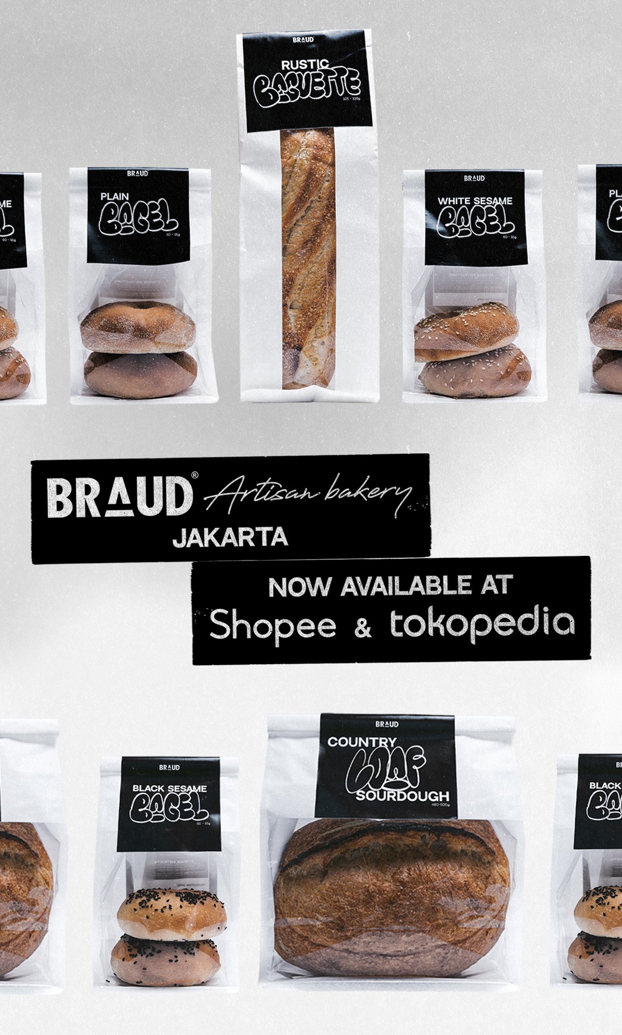 BRAUD Bread on Tokopedia & Shopee | Jabodetabek